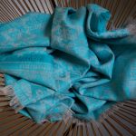 VITRAZH SCARF – MULTICOLOR/TURQUOISE